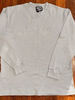 Vintage Y2K Medium South Pole Long Sleeve Waffle Material Shirt